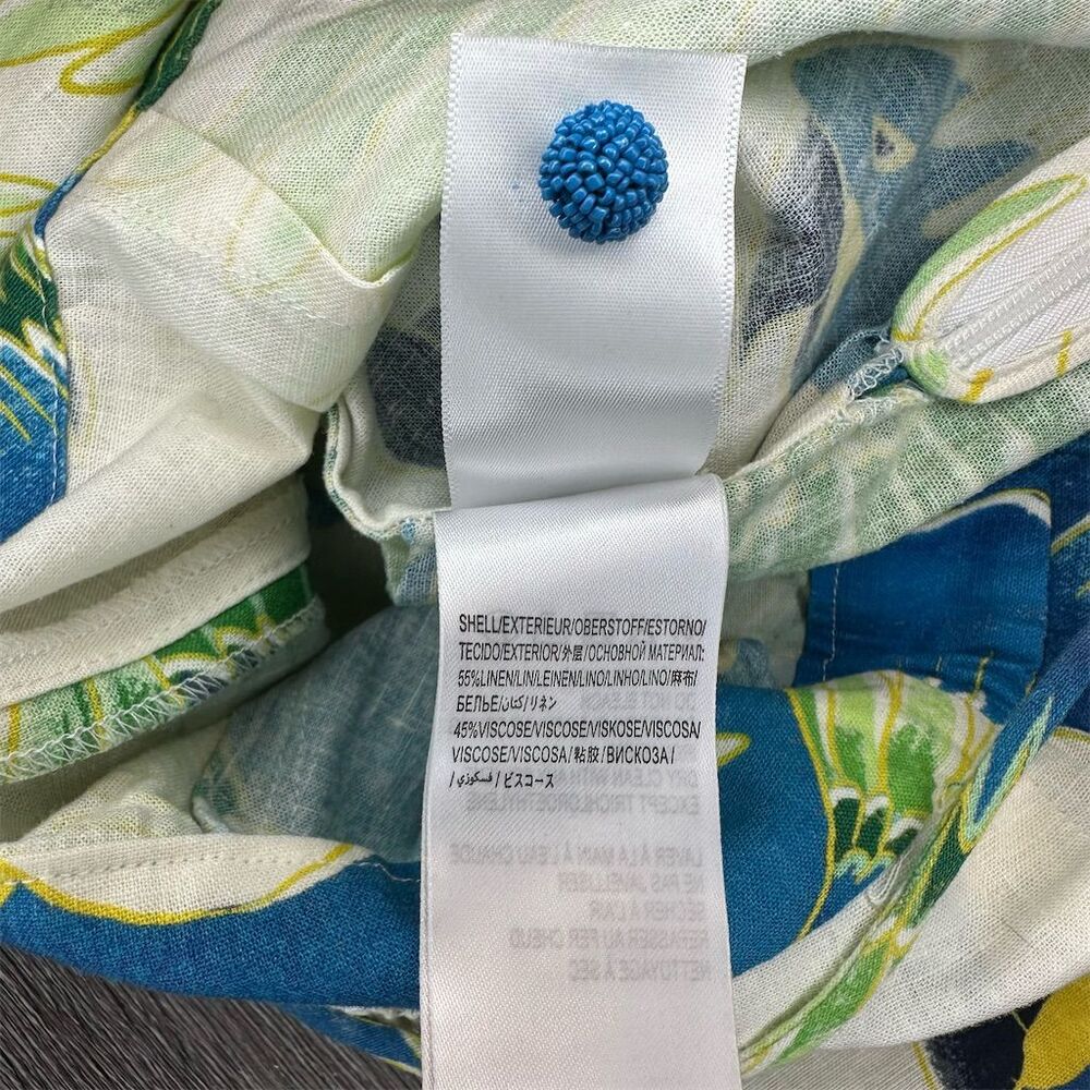FARM Rio Parrot Print Jumpsuit in Blue and Green - Picture 8 of 8